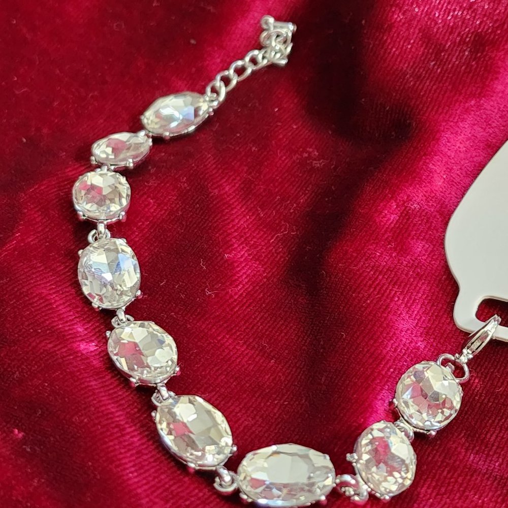 Royal Blue crystal rhinestone bracelet